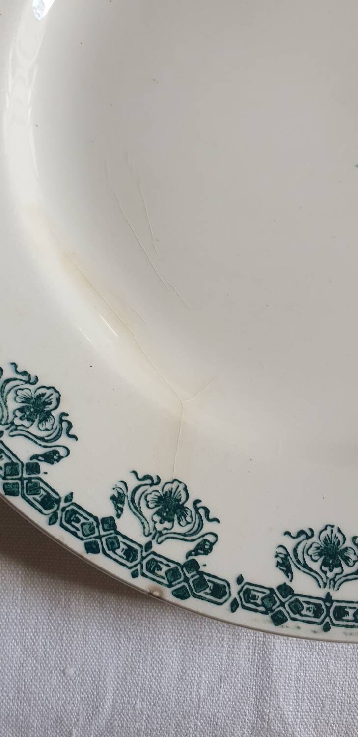 6 Céranord St Amand plates