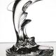 Coupe en cristal de JG Durand pied dauphin
