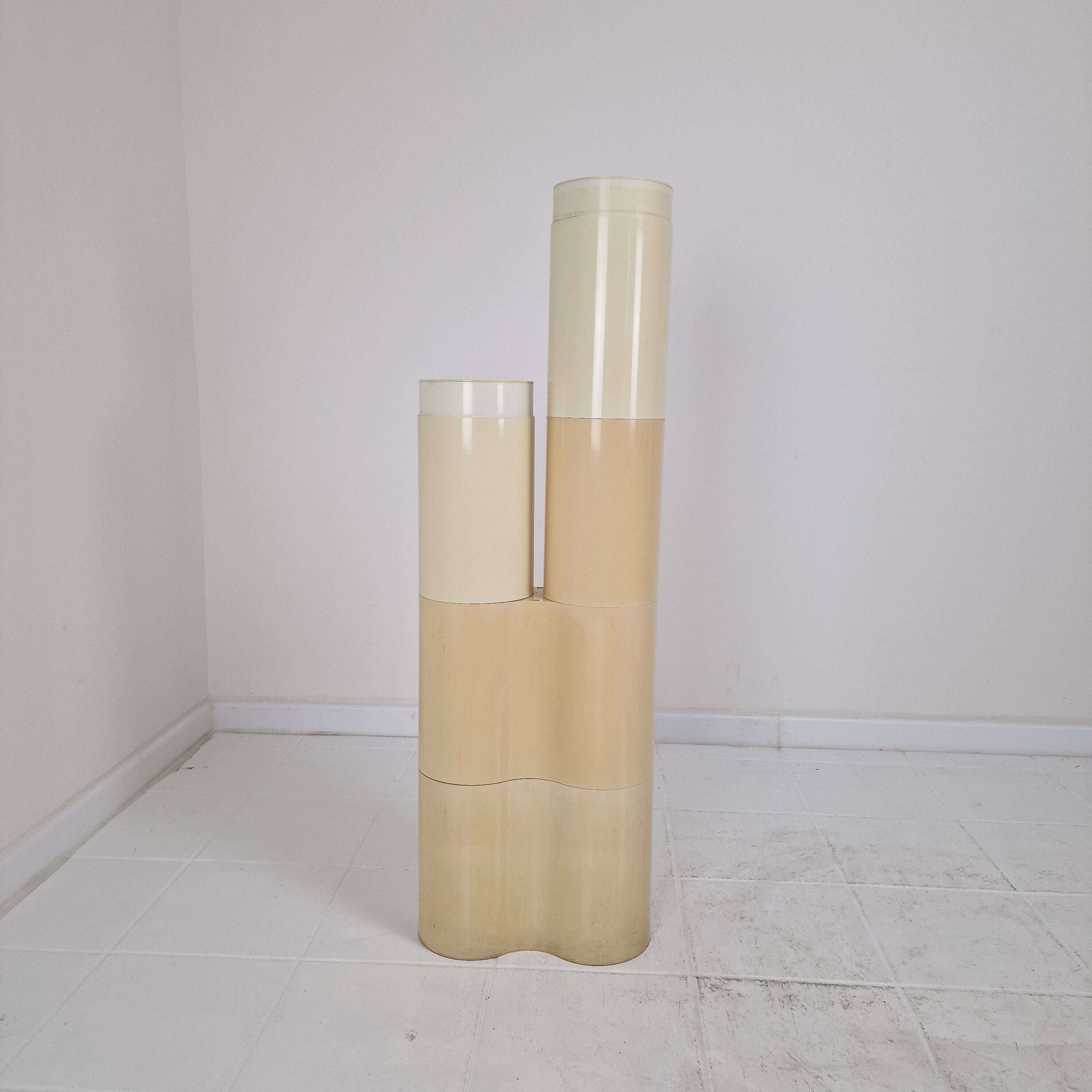 Pierluigi Spadolini for Kartell, Fiocco Composable Pedestal/Plant Stand