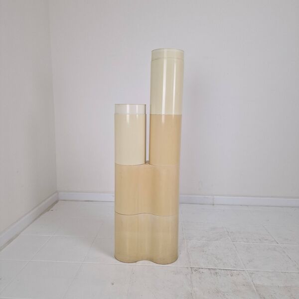 Pierluigi Spadolini pour Kartell, Piédestal/Support de plante Fiocco Composable