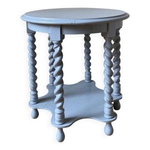 Table en bois grise