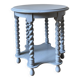 Table en bois grise