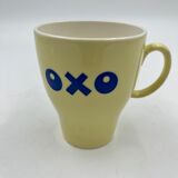 Pale yellow oxo mug