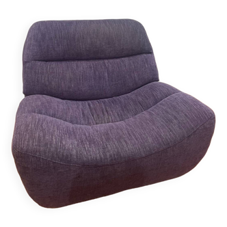 Designer purple armchair