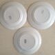 3 assiettes terre de fer Sarreguemines