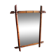 Old bamboo mirror 73.5x54cm
