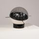 Space Age sculptural globe-shaped table lamp by Gaetano Missaglia, Italy, 1970s
