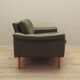 Green leather sofa, Danish design, 1970s, production: Denmark