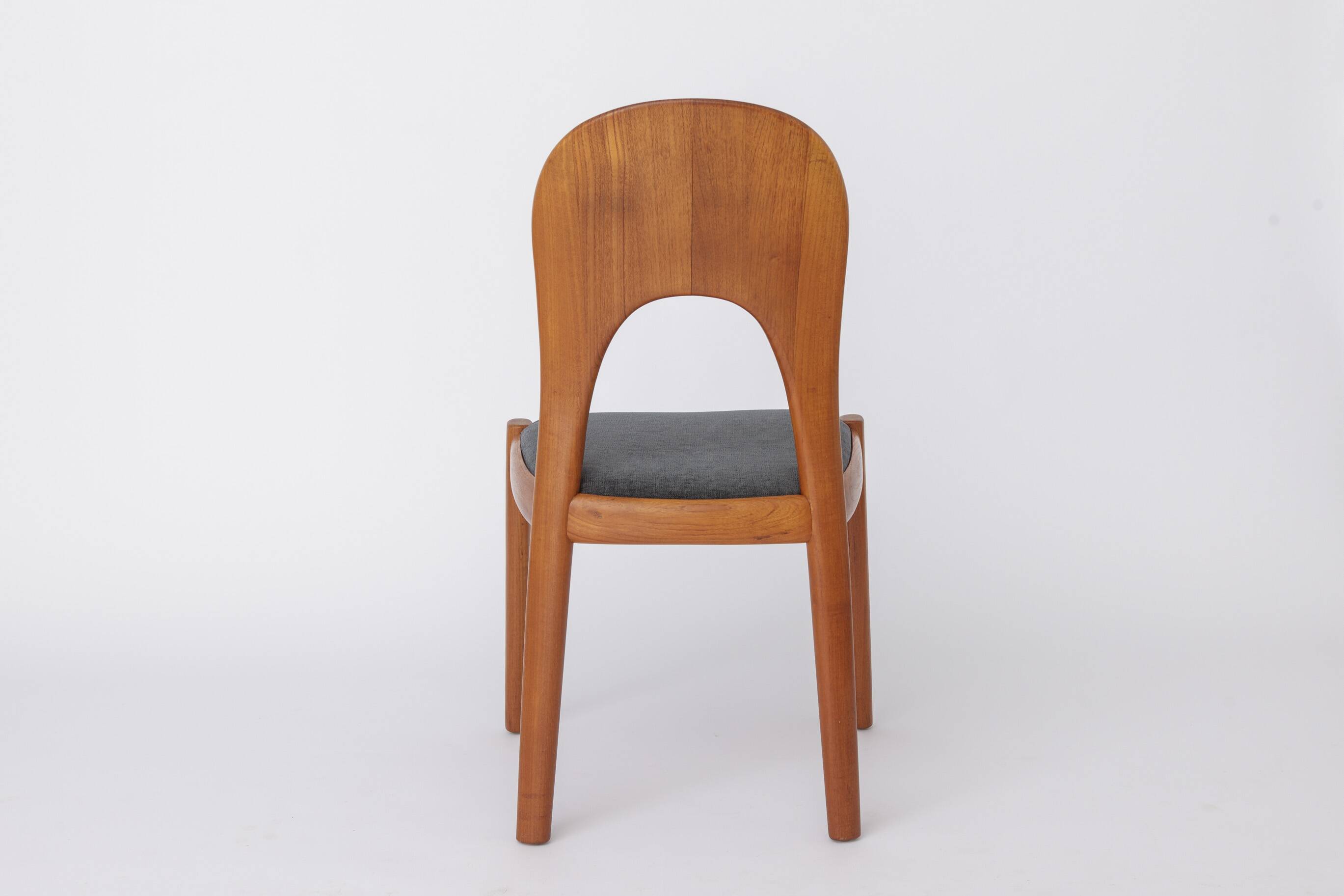 4 of 10 Dining Chairs by Danish Designer Niels Koefoed (1970s)