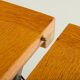 Danish extra large oak extension oval table attributed to Skovby, 1970s