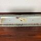 1960s frosted molded glass wall sconce