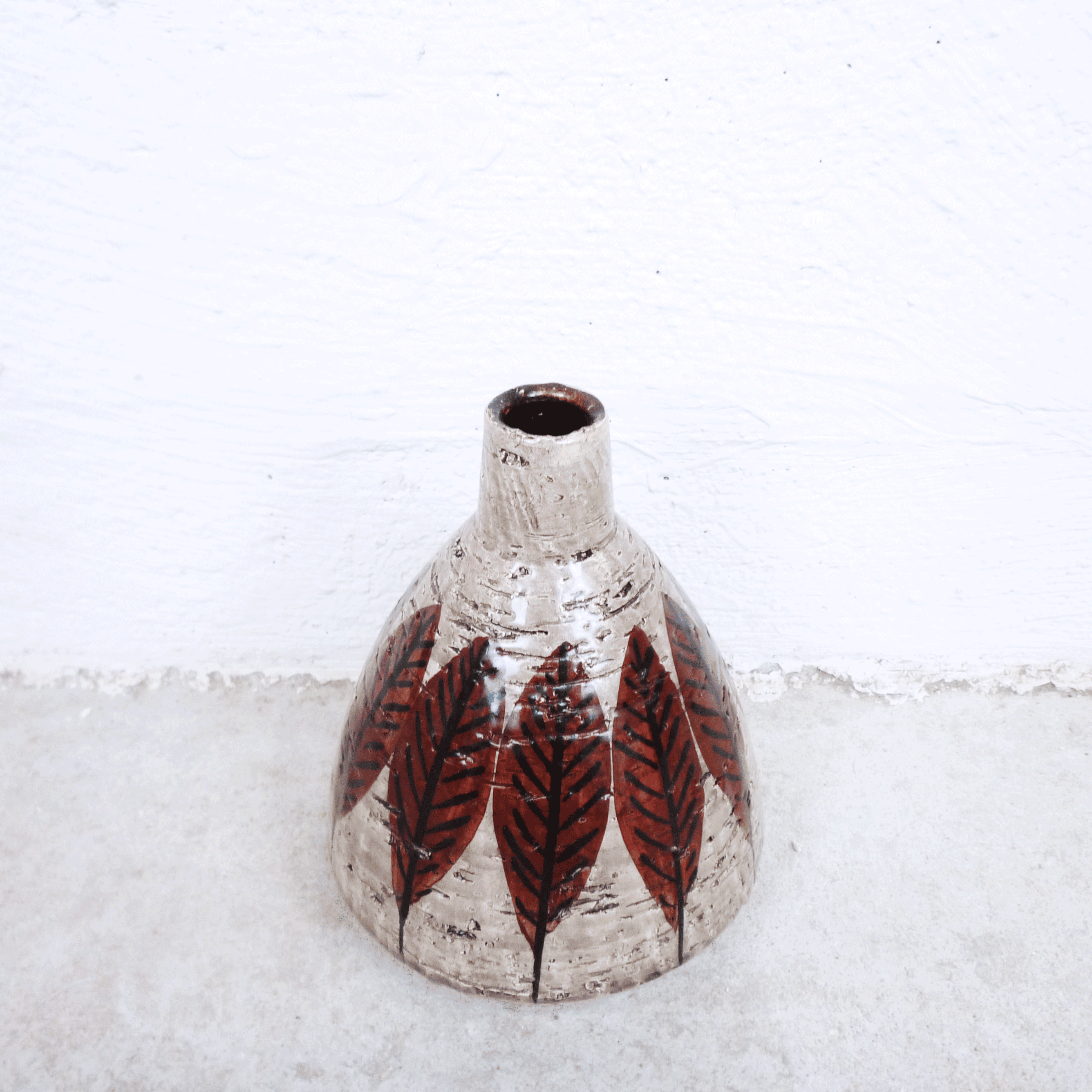 Swedish vase ceramic, 1960