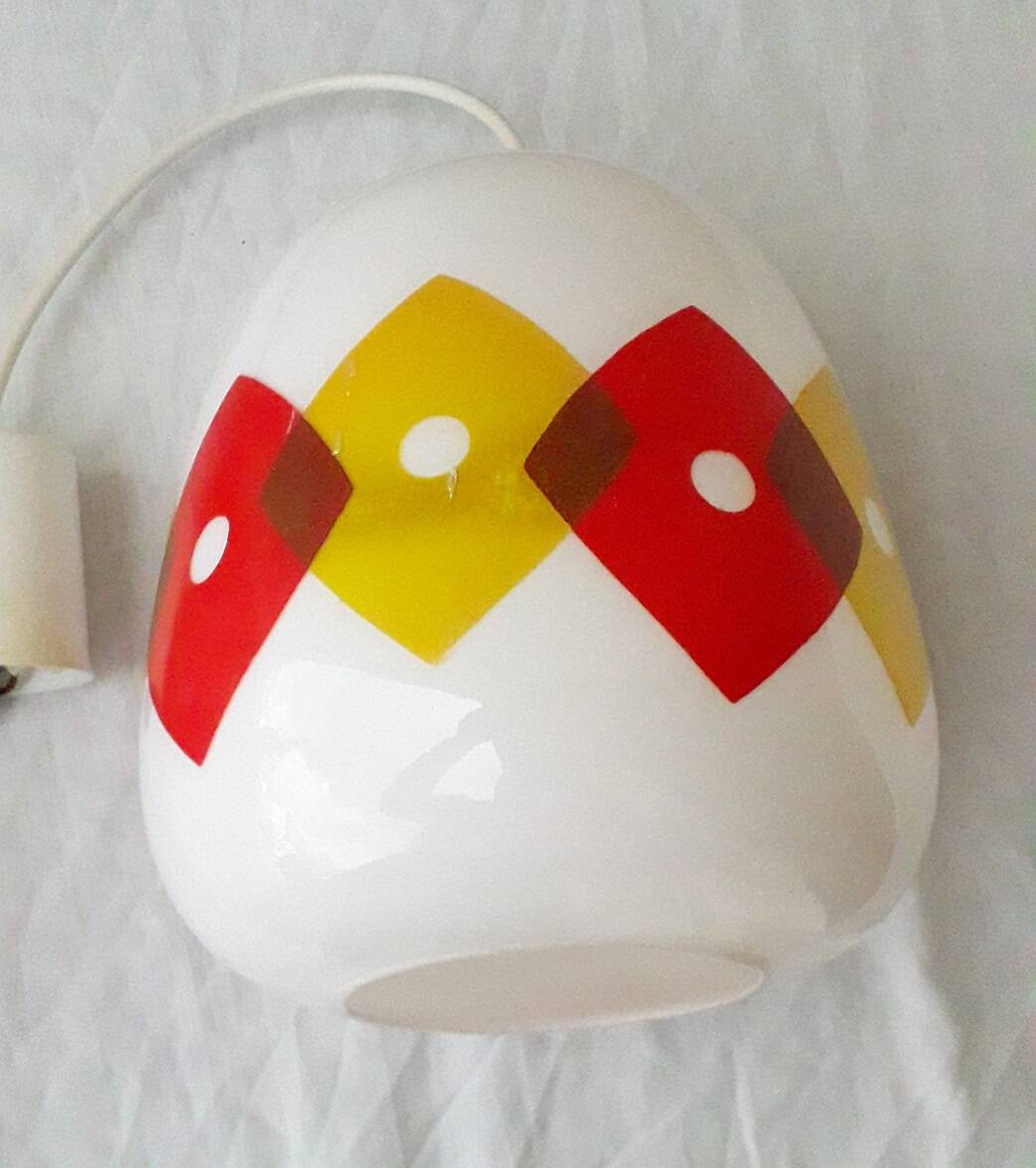 Opaline pendant light