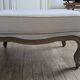 2 high-end Louis XV benches with poufs
