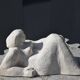 French school (monogrammed MB), Reclining nude woman (circa 1950)