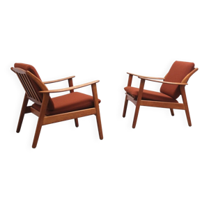 Paire de fauteuils en - niels