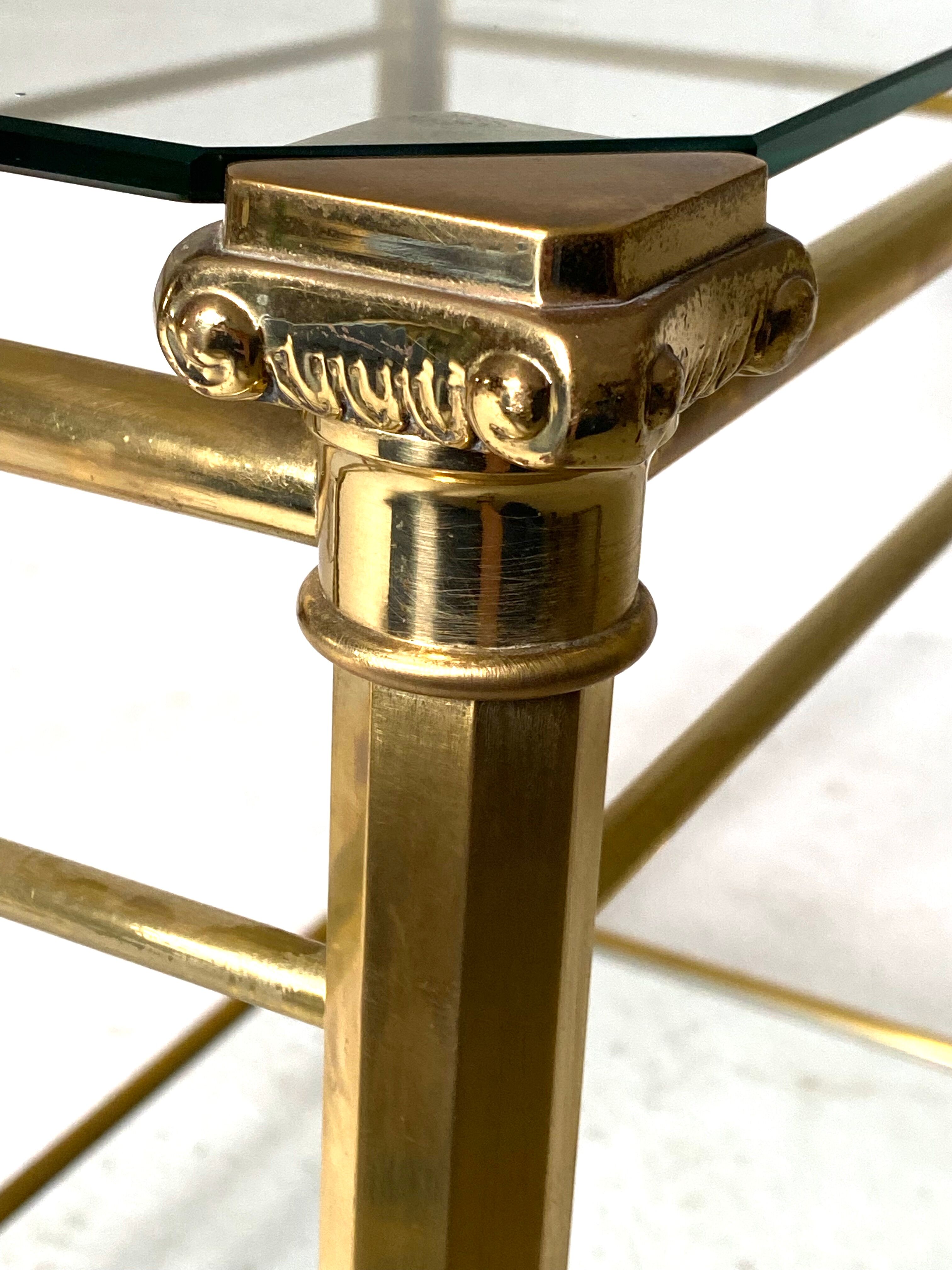 Rolling service in brass