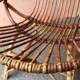 Rattan armchair