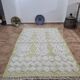 Handmade wool Berber rug 250x150 cm