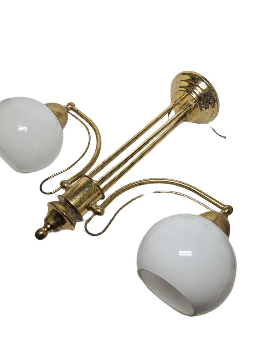 Vintage Art Nouveau pendant light, Poland, 1970s