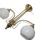 Vintage Art Nouveau pendant light, Poland, 1970s