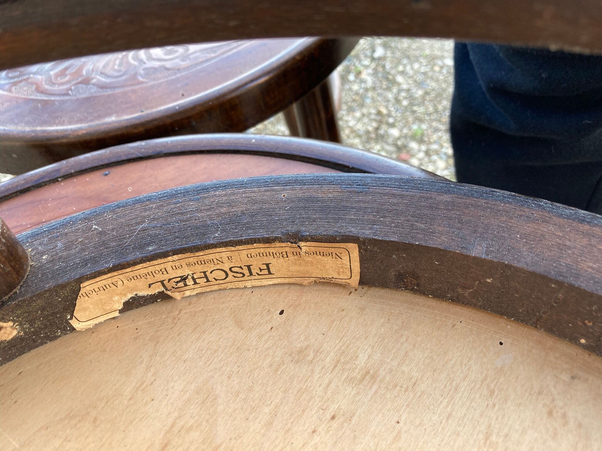 4 Fischel bistro chairs