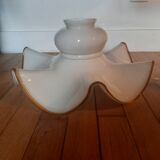 Scalloped lampshade in the shape of a petticoat