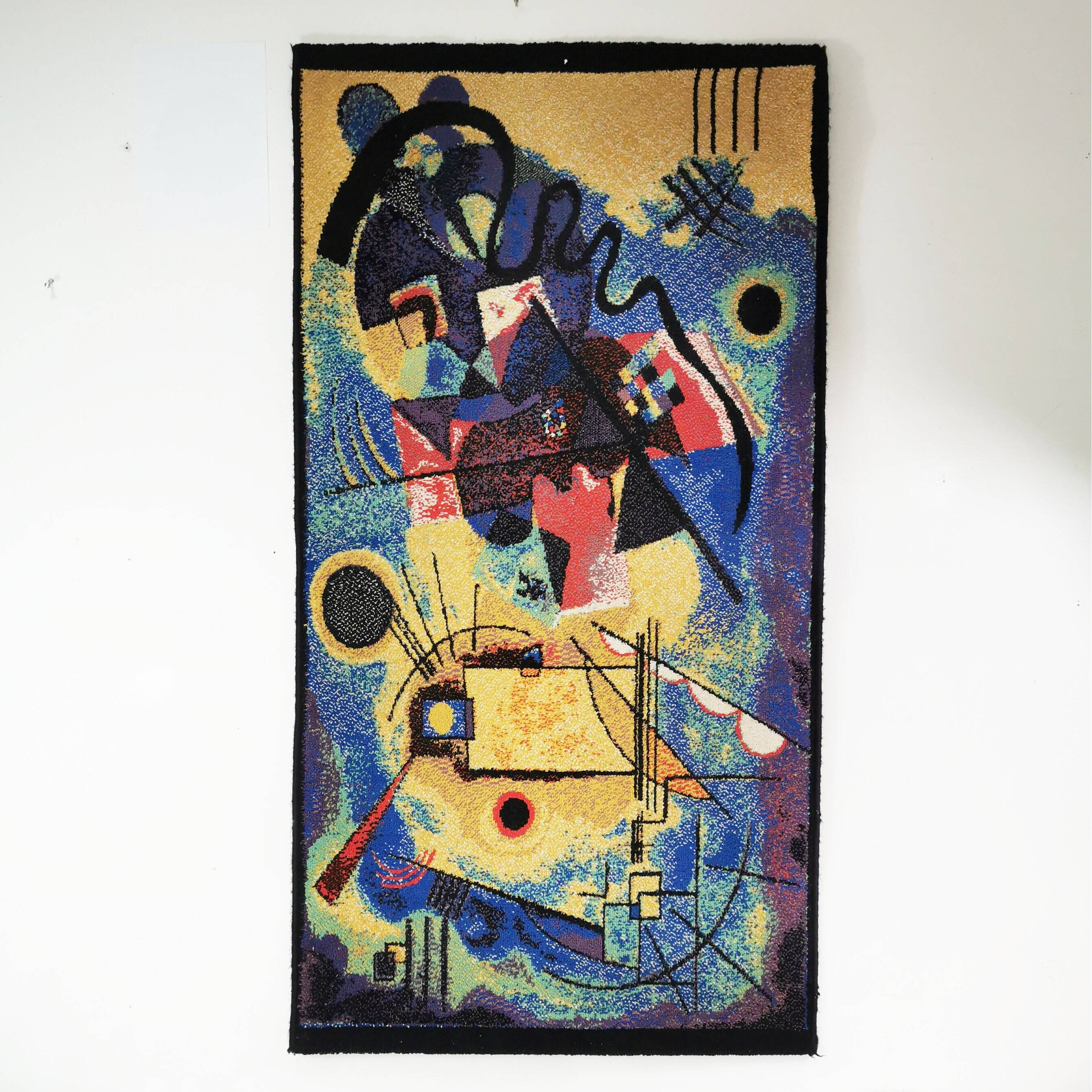 Carpet with a composition by Wassily Kandinsky, Shahbano, Germany 1980s