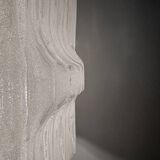 Mid-Century ice lucite pendant lamp , 1970s