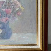 Bouquet d’automne, huile sur toile signée