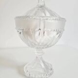 Bonbonnière vintage Evita en cristal - années 1970