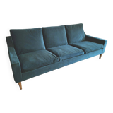 Vintage velvet sofa