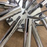 Suspension in chromed metal