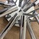 Suspension in chromed metal