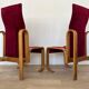 Rare chairs by Jan Bočan for the Czechoslovakian Embassy in Stockholm, 1972