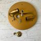 Ceiling lamp in mother-of-pearl and brass two fires 50s