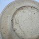 Pierre Digan 8 black stoneware plates from the 70s