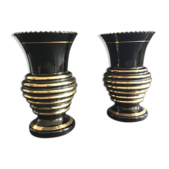 Pair of 19th century vases Napoleon III