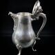 Silver-plated metal verseuse by Christofle, Marly model, Rocaille ornaments.