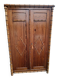 Pine effect wardrobe, bamboo from the early 20th century.