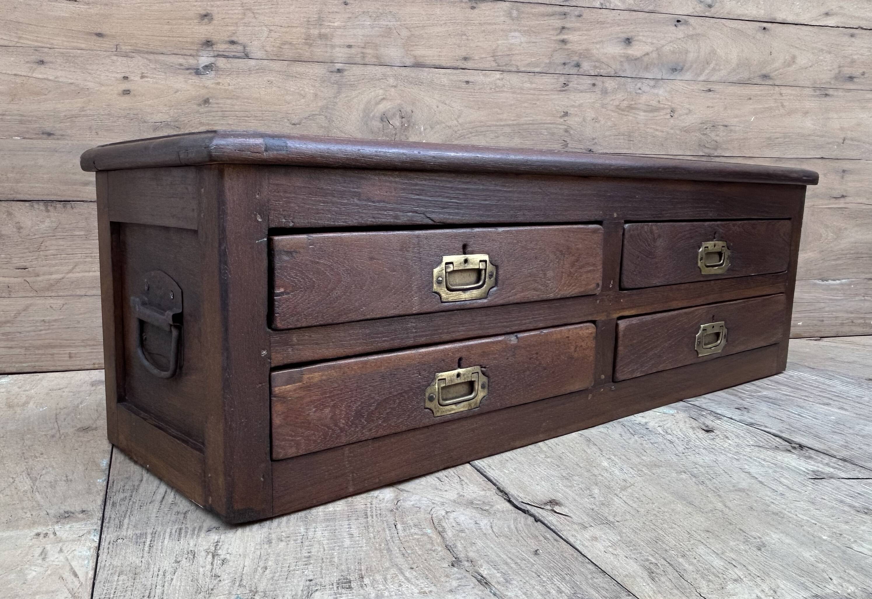 Burmese teak workshop furniture