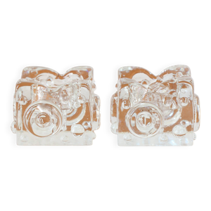 Paire de bougeoirs josef