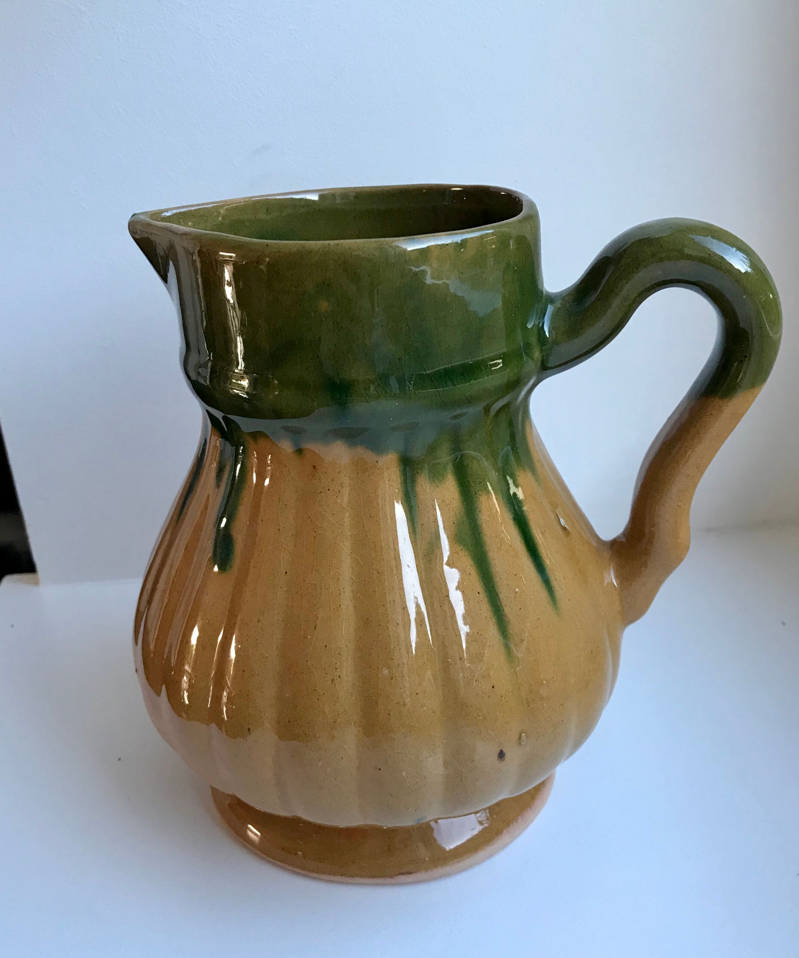Ceramic pitcher 60s-70s