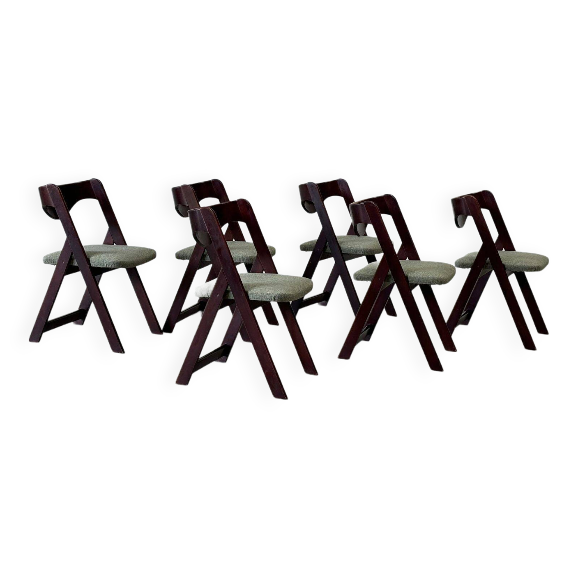 Mid century  italian dining chairs, 1960s