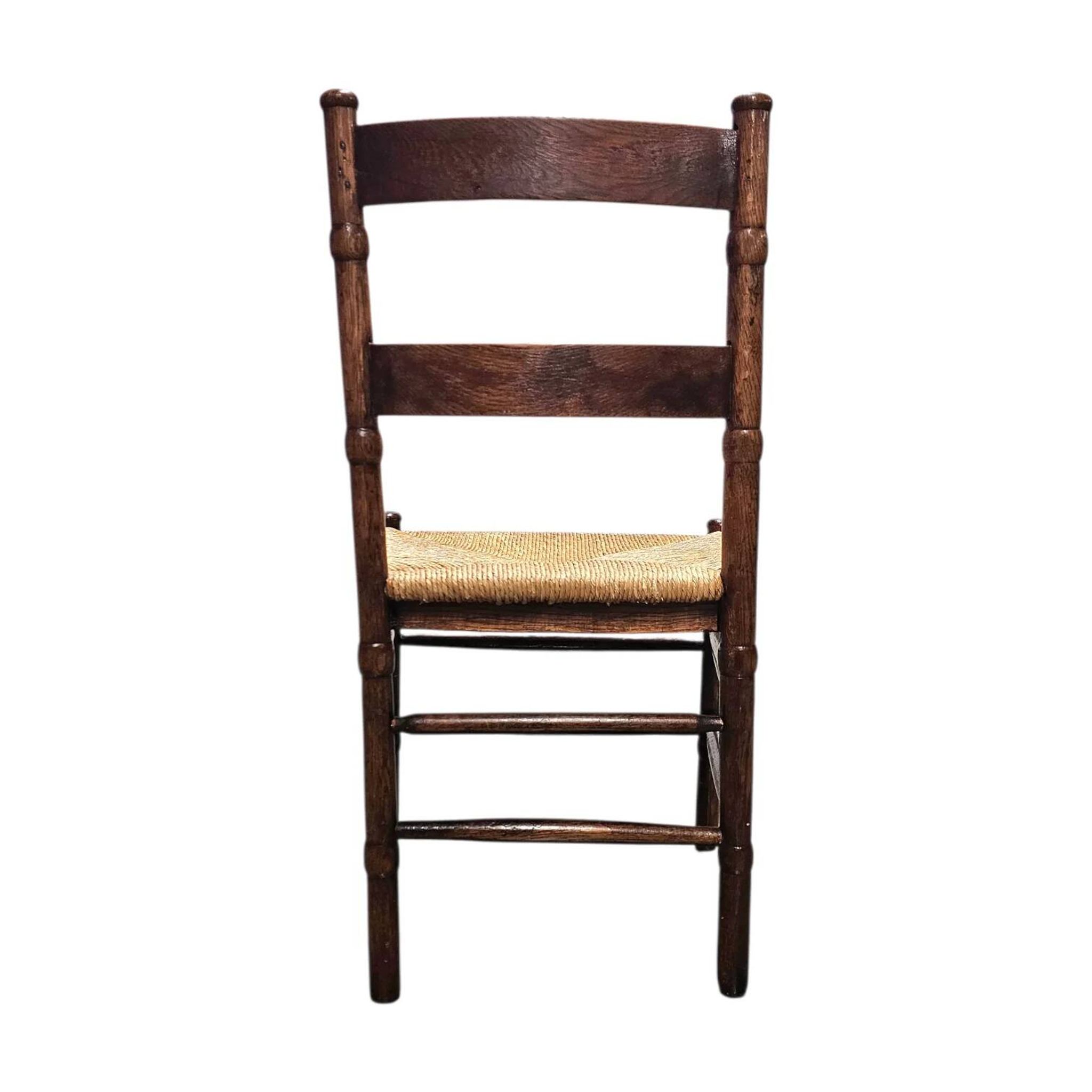 2 chaises en osier Art Déco / École d'Amsterdam / Jac Levee / milieu du siècle