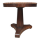 Empire guéridon table in solid mahogany and mahogany veneer.
