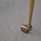 Serving style 1940 on gilded bronze smoked glass top