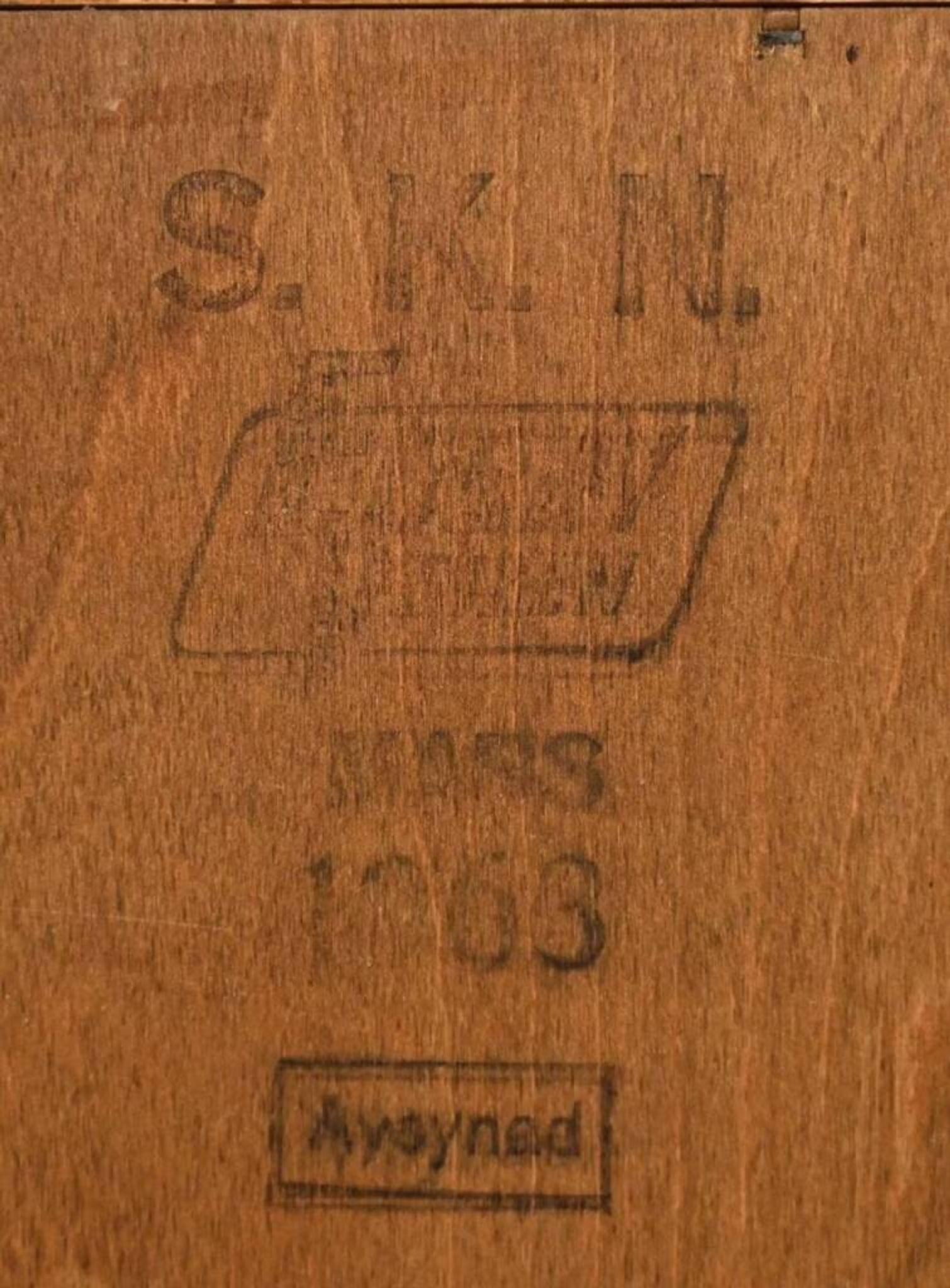 Antique Scandinavian filing cabinet, tambour archive cabinet, high-end, single, Sweden, 1960s