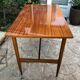 Bureau en bois des années 60