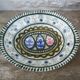 Large hollow ceramic dish from Quimper design L'Helguen André Keraluc